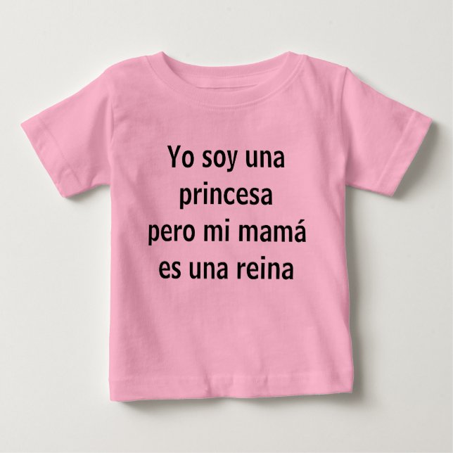 yo souna princesa baby t-shirt (Vorderseite)