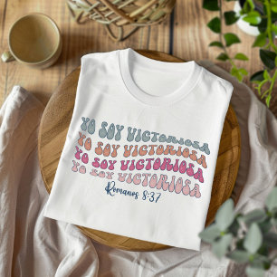 Yo Soy Victoriosa Christian Bekleidung mit Aufdruc T-Shirt
