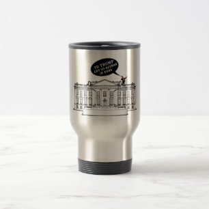 YO TRUMP - FLASCHE AUS WHITEHOUSE AUS STAHL REISEBECHER