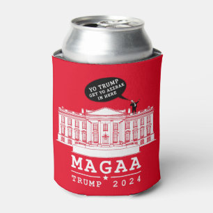 YO TRUMP - WHITEHOUSE MAGA KANN WIEDER COOLER WERD DOSENKÜHLER