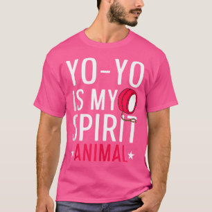 Yo-Yo ist mein spirituelles Tier Yoyo Jonglieren Y T-Shirt