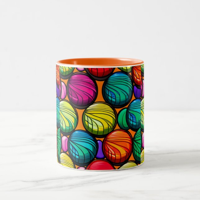 Yo-Yo Yowza Zweifarbige Tasse (Mittel)