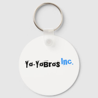 Yo-YoBros, Inc. Schlüsselanhänger für weiße Logos