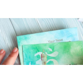 YOGA 10 Class Pass Termin Meditation Pose Om Treuekarte