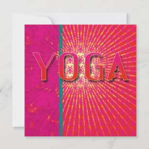 Yoga 1 - Carte, Invitation