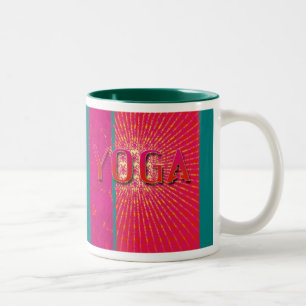 Yoga 1 - Tasse, Cup Zweifarbige Tasse
