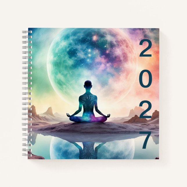Yoga 2027 notizbuch (Vorderseite)