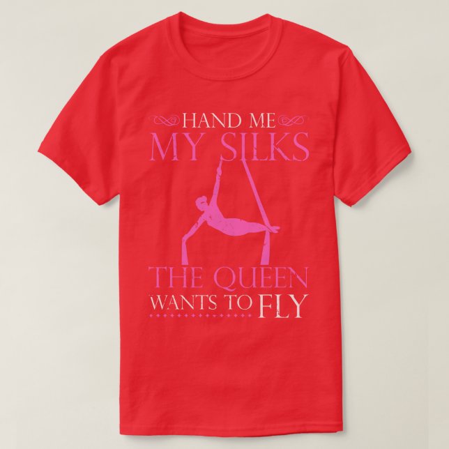 Yoga Acrobatics Aerialist T-Shirt (Design vorne)