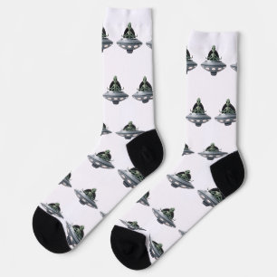 Yoga-Alien Socken