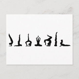 Yoga_all Postkarte