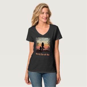 Yoga am Morgen mit Mama T-Shirt