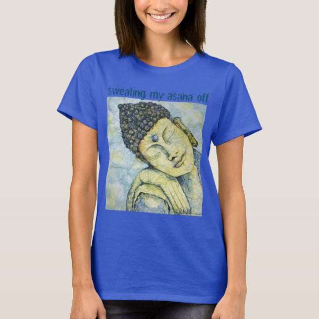 Yoga Asana Buddha Art Relaxter Muskel Tank (Vorderseite)