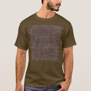 Yoga Asanas Posen Sanskrit Word Art 1 T-Shirt