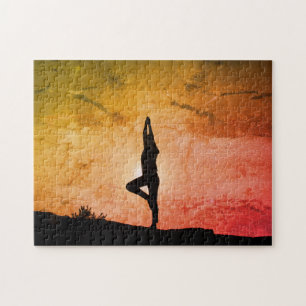YOGA AT SUNSET
