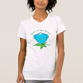 Yoga auf dem Straßen-Piepmatz T-Shirt