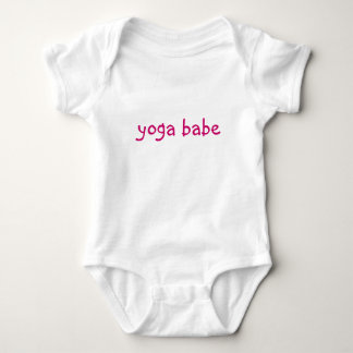 "Yoga-Baby-" Baby-T-Shirt Baby Strampler