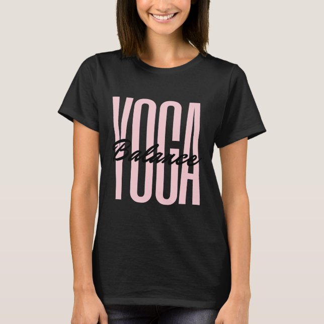 Yoga Balance T-Shirt (Vorderseite)