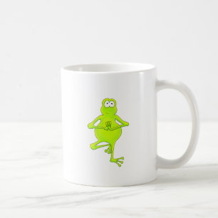 Yoga-Baum-Frosch Kaffeetasse