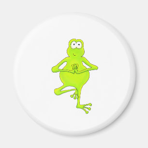 Yoga-Baum-Frosch Magnet
