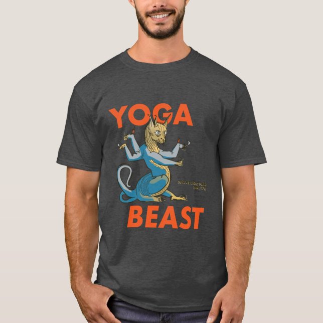 Yoga Beast #1 T-Shirt (Vorderseite)