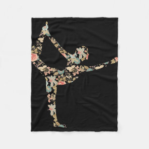Yoga Bitilasana Gute Vibes Meditation Spiritualitä Fleecedecke