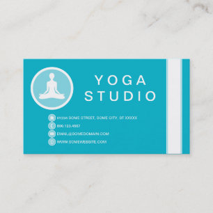 YOGA-Blase Visitenkarte
