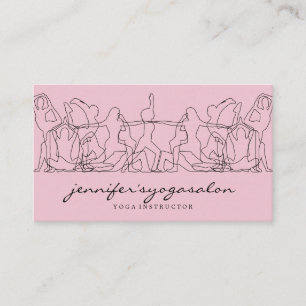 Yoga-Blogger Visitenkarte