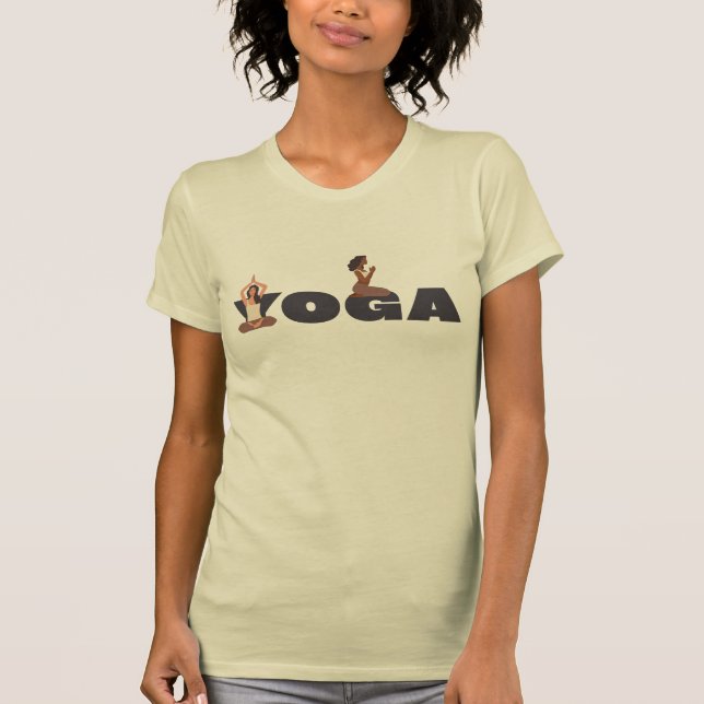 Yoga Boho T-Shirt (Vorderseite)