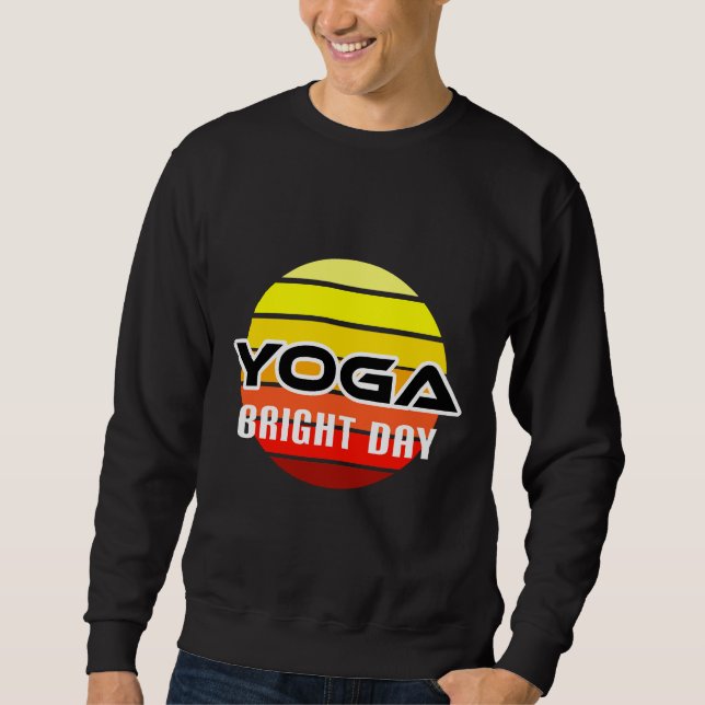Yoga Bright Day Sweatshirt (Vorderseite)
