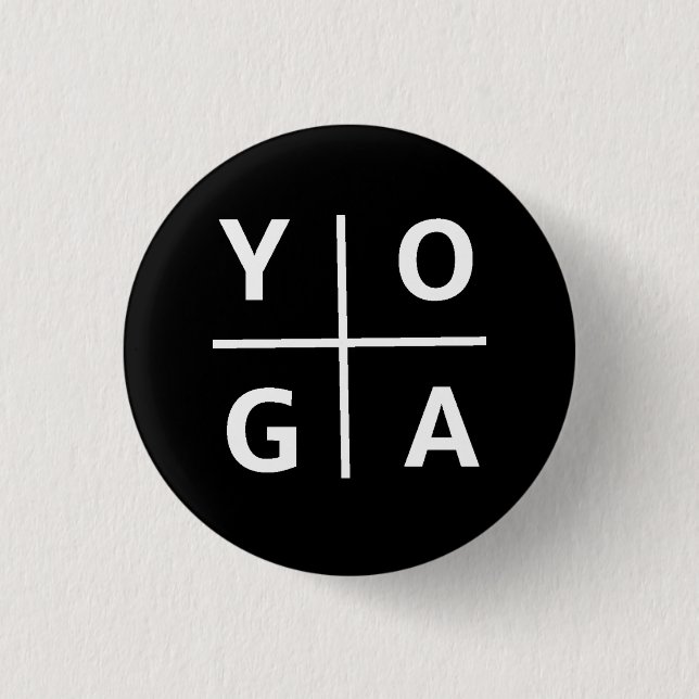 Yoga Button (Vorderseite)