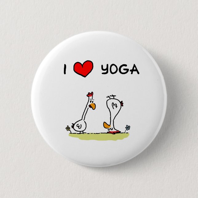 Yoga Button (Vorderseite)