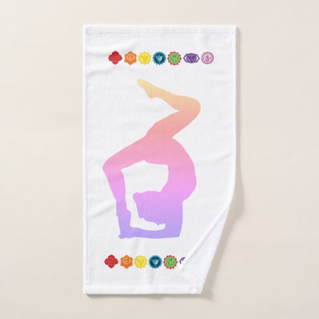 Yoga Chakras (Serviette à main)