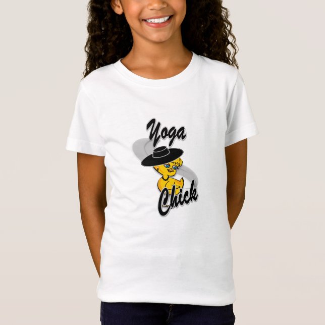 Yoga Chick #4 T-Shirt (Vorderseite)