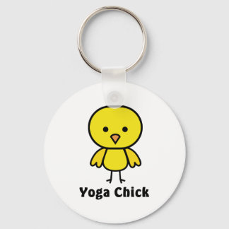 Yoga Chick Schlüsselanhänger