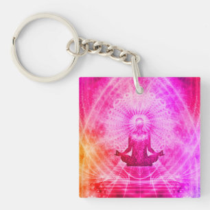 Yoga coloré de chant religieux de méditation