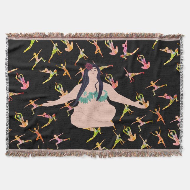 Yoga Decke (Vorderseite)