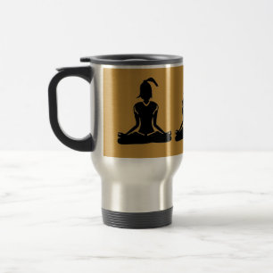 Yoga-Enthusiast Reisebecher