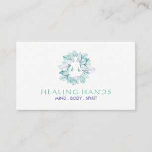 Yoga et cartes de visite de Reiki