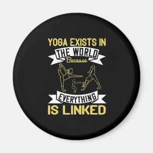 Yoga existiert in der Welt, weil alles in Berlin i Magnet