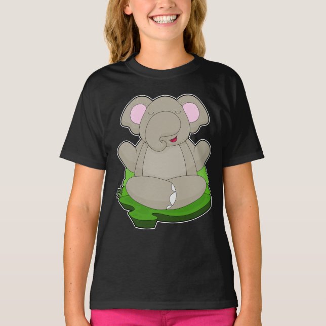 Yoga-Fitness-Meditation T-Shirt (Vorderseite)