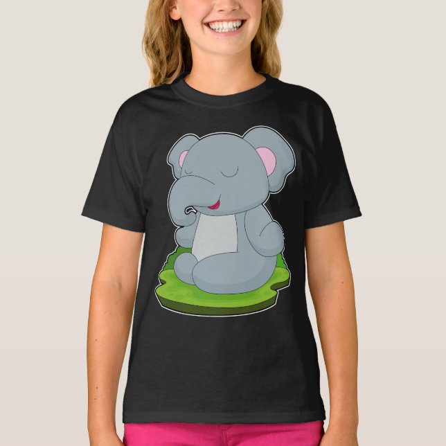 Yoga-Fitness-Meditation T-Shirt (Vorderseite)