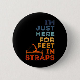 Yoga Fitness Pilates Übungsleiter Gym Workout Button