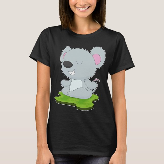 Yoga-Fitness T-Shirt (Vorderseite)