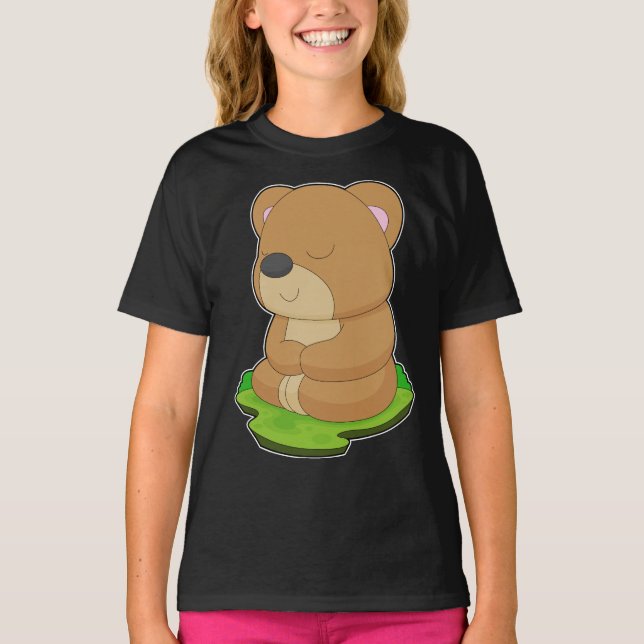 Yoga-Fitness T-Shirt (Vorderseite)