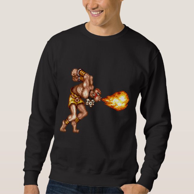 Yoga Flame Sweatshirt (Vorderseite)