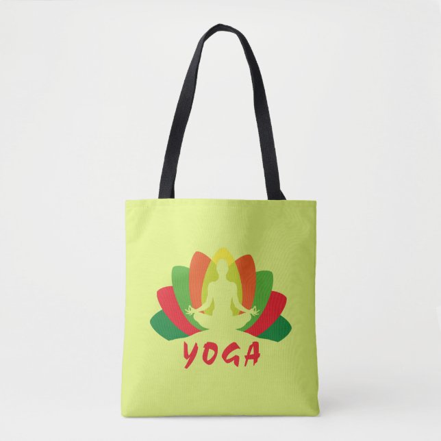 Yoga Flor de Loto Tasche (Vorderseite)