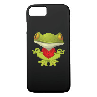 Yoga-Frosch iPhone 7 Fall Case-Mate iPhone Hülle