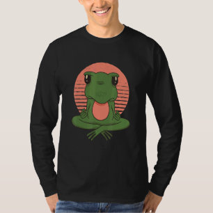 Yoga-Frosch-Meditation-Buddhismus-Froschkönig-Frös T-Shirt