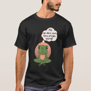 Yoga-Frosch-Meditation-Entspannung-Spaß T-Shirt
