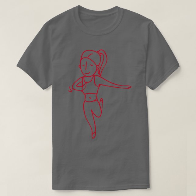 Yoga für die Menschen T-Shirt (Design vorne)